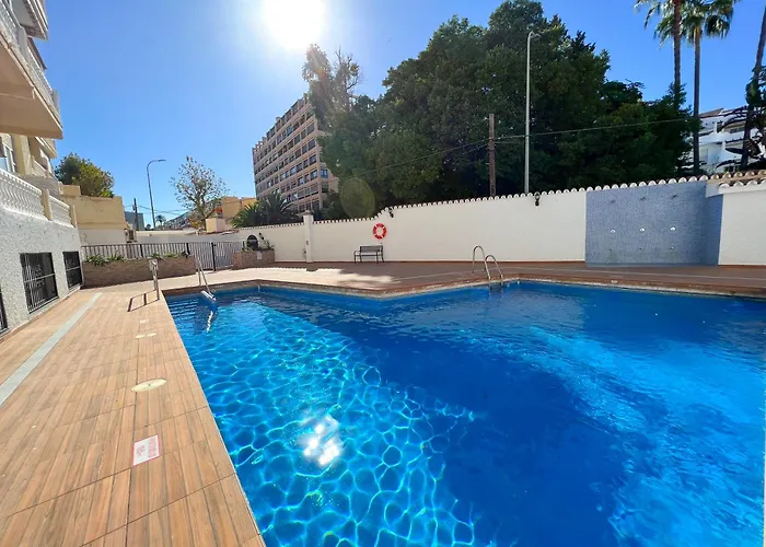 Carihuela Beach, Club San Antonio, Málaga Torremolinos